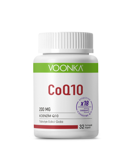  Voonka - Co Q10 200 mg 32 Yumuşak Kapsül 8680807008632 | Fiyatı Özellikleri ve Faydaları